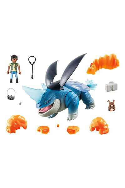 Playmobil Dragons The Nine Realms - Plowhorn & D'Angelo