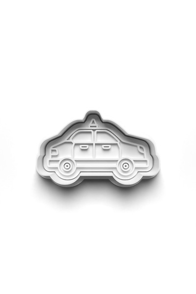 Adana Pasta Malzemeleri نيويورك سيتي قالب كوكي قاطع وختم 3D-0670_2