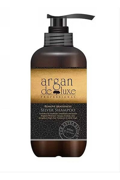 argan de luxe Argan Deluxe Silver Shampoo with Argan Oil - 300 ml