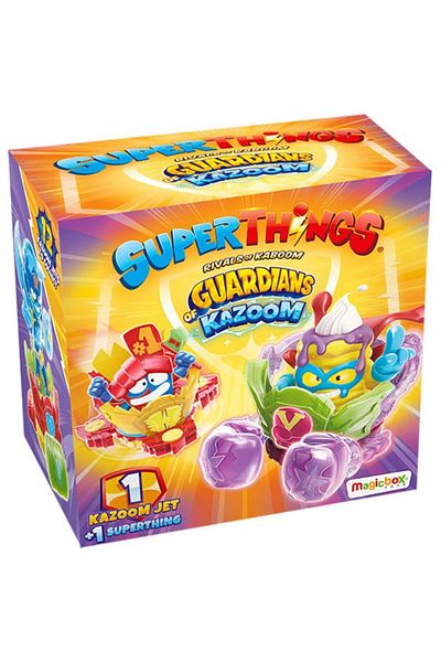 SuperThings Set figurina si vehicul SuperThings - Guardians of Kazoom