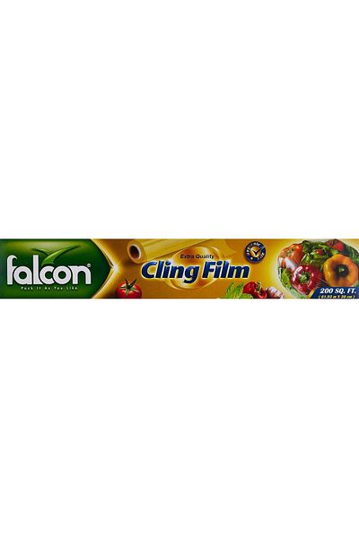 Falcon Plastic Wrap, 200 square feet - 61.63 m x 30 cm