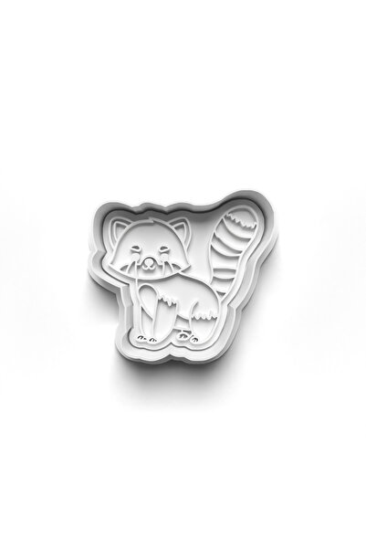 Adana Pasta Malzemeleri قالب قطع البسكويت على شكل حيوان وختم 3D-0583_57