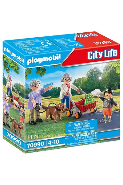 Playmobil City Life - Bunici cu nepot