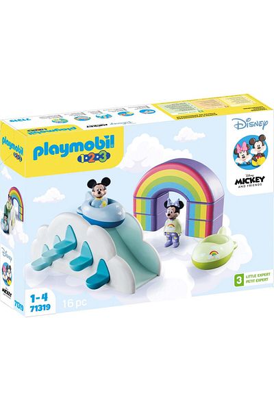 Playmobil 1.2.3 Dinsey - Mickey and Minnie's House in the Clouds