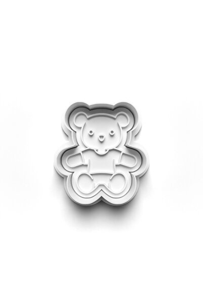 Adana Pasta Malzemeleri لعبة الدب قالب الكعكة والختم 3D-0521_2