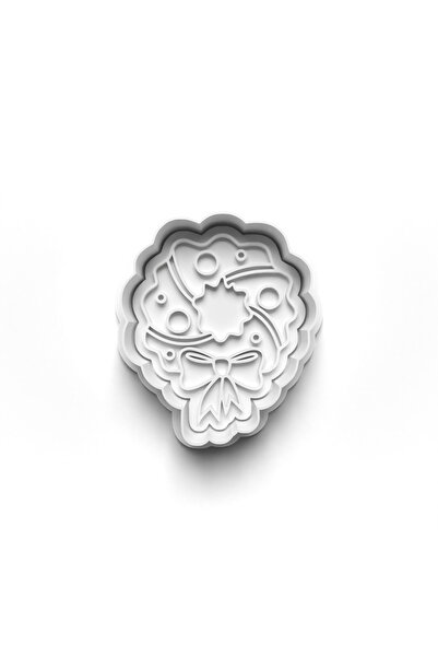 Adana Pasta Malzemeleri Christmas Christmas Cookie Cutter and Stamper 3D-0714_2