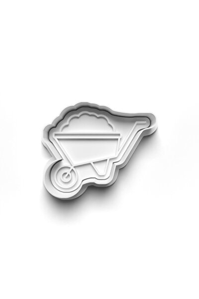 Adana Pasta Malzemeleri Garden Cooky Cutter and Stamp 3D-0575_3