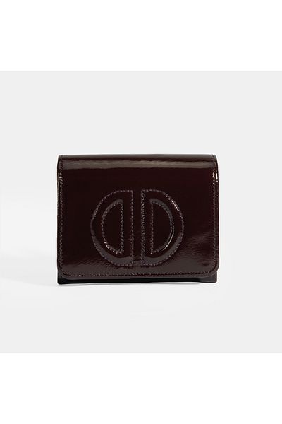 Desa Women's Burgundy Leather Wallet