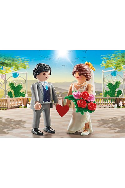 Playmobil Set of 2 Playmobil figurines - Wedding couple
