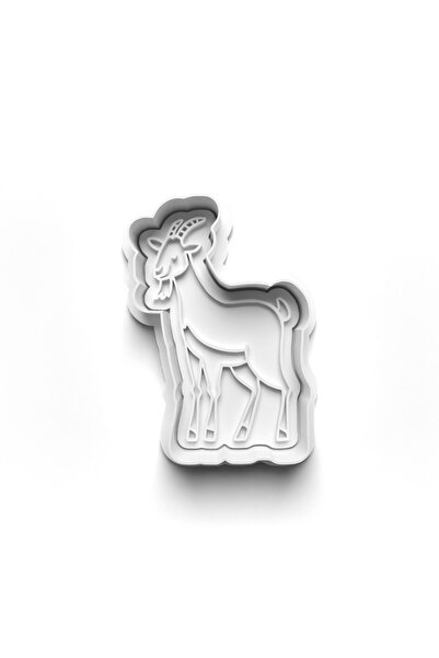 Adana Pasta Malzemeleri قالب قطع وطوابع البسكويت على شكل حيوانات 3D-0583_23