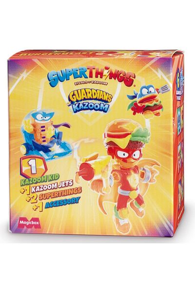 SuperThings Set figurină și vehicul SuperThings - Gardienii lui Kazoom