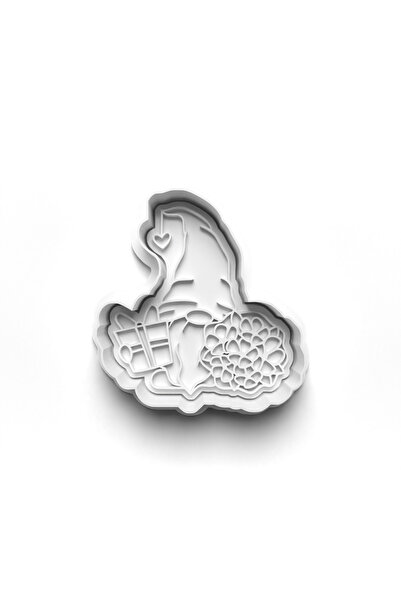 Adana Pasta Malzemeleri قالب كوكيز عيد الحب وطوابع 3D-0272_1