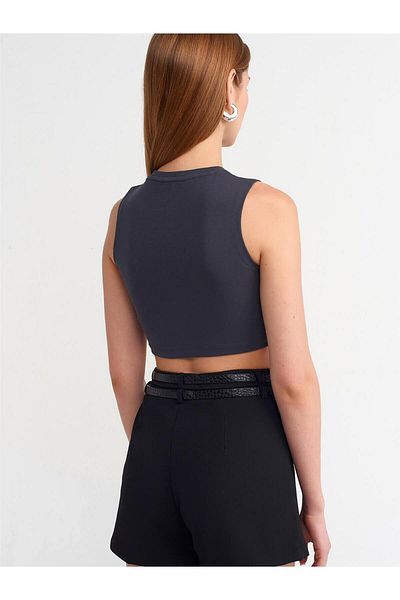 Coral Anthracite Short Bustier