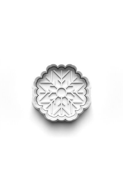 Adana Pasta Malzemeleri قالب وطوابع رقاقات الثلج لعيد الميلاد 3D-0463_4