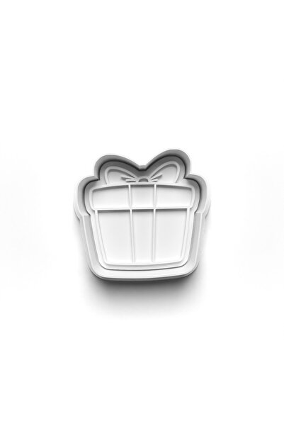 Adana Pasta Malzemeleri Christmas New Year Cooky Cutter and Stamper 3D-0714_4