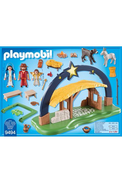 Playmobil Christmas - Nativity scene with light