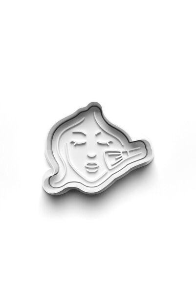 Adana Pasta Malzemeleri قالب تقطيع وطوابع بسكويت الجمال 3D-0302_1
