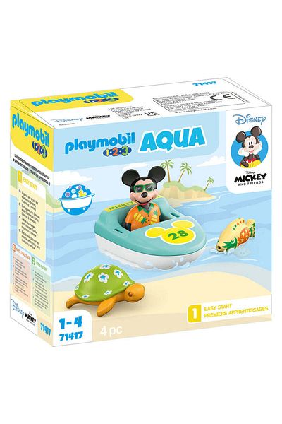 Playmobil 1.2.3 Aqua Disney - Mickey's Boat Tour