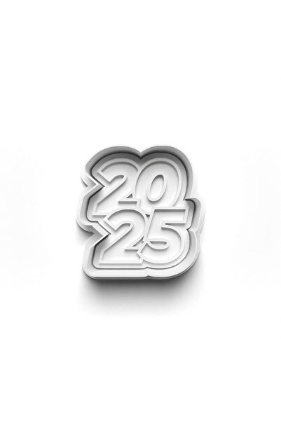 Adana Pasta Malzemeleri السنة الجديدة 2025 قاطعة قوالب البسكويت وختم 3D-0709_4