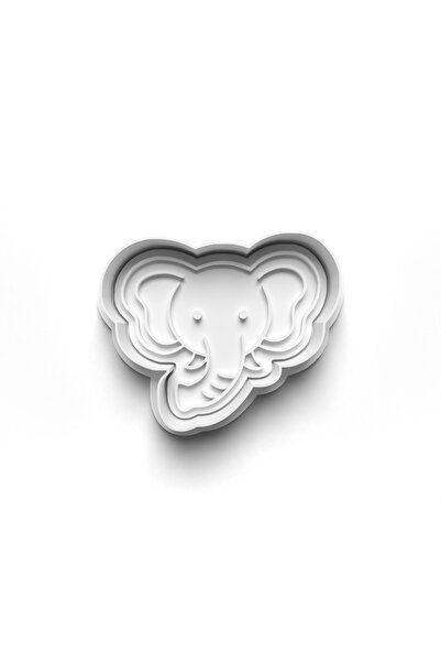 Adana Pasta Malzemeleri رؤوس الحيوانات قالب الكعك السائب والختم 3D-0724_11