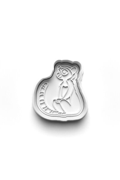 Adana Pasta Malzemeleri قالب قطع وطوابع البسكويت على شكل حيوانات 3D-0583_34
