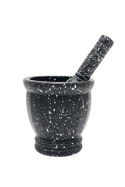 Generic High quality mortar and pestle for crushing spices easily and efficiently.