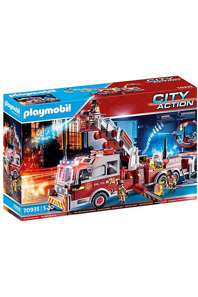 Playmobil City Action - Fire truck with ladder and cannon