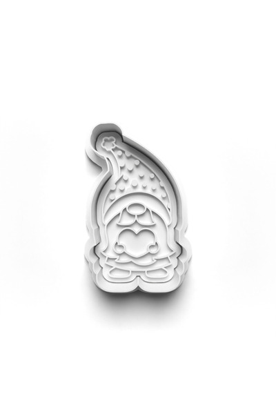 Adana Pasta Malzemeleri قالب قطع وطوابع بسكويت عيد الحب 3D-0526_1