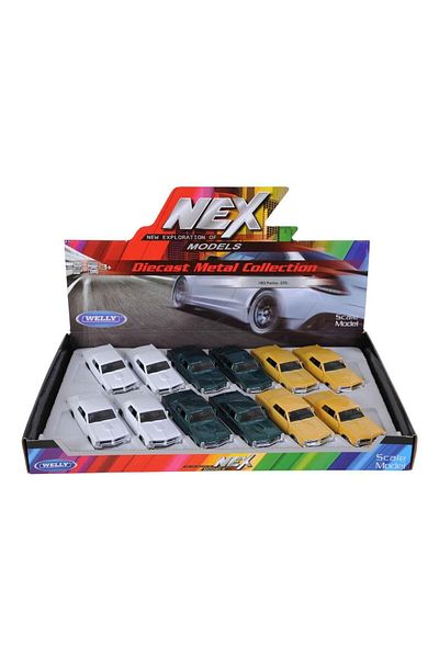 WELLY Net Welly 1:32 Metal Pull Release Pontıac 65 Gto