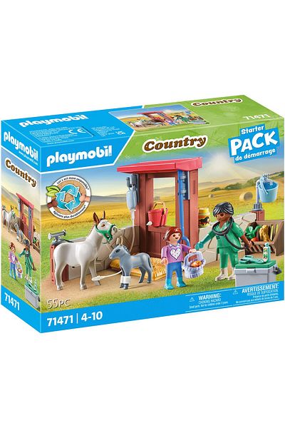 Playmobil Country - Veterinar in curtea fermei