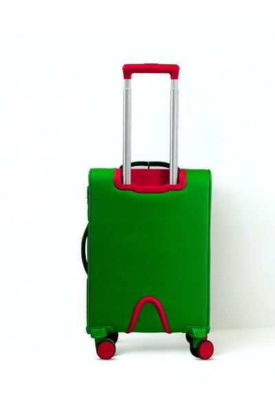 United Colors of Benetton BNTE-50 20 Inch- Cabin Luggage with TSA Lock- GREEN