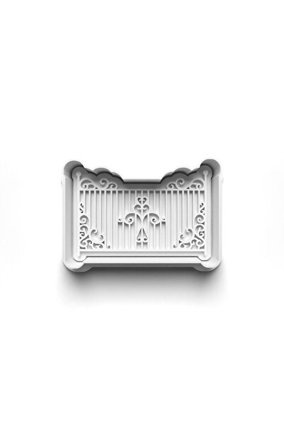 Adana Pasta Malzemeleri Fence Cooky Cutter and Stamper 3D-0632_2