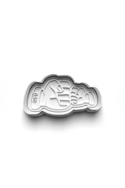 Adana Pasta Malzemeleri Father's Day Cookie Cutter and Stamper 3D-0360_4
