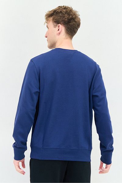 New Balance Men Sportswear Fit Long Sleeve Outdoor Sweatshirt, Navy