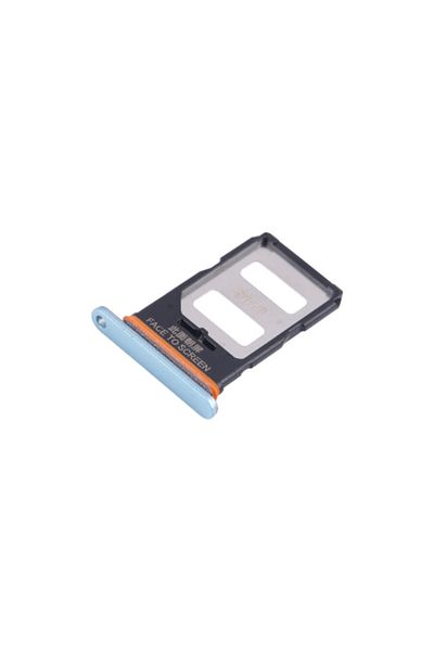 Fodos Xiaomi Compatible Redmi Note 13 Pro 5g Sim Card Tray 2312Dra50C, 2312Crad3C Blue