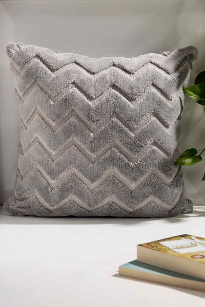 FH finehome Husa de perna cu model zigzag Niara 45x45cm