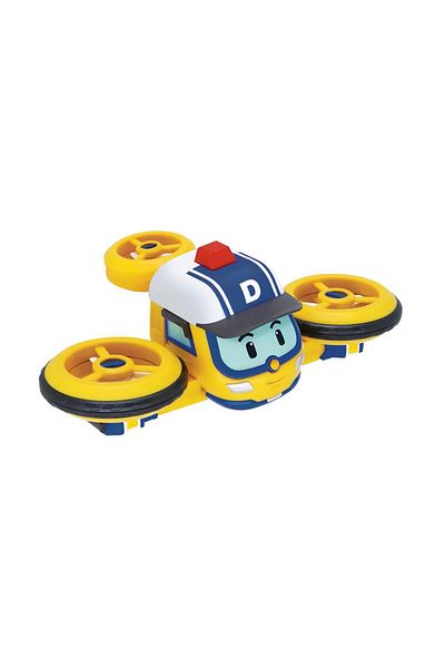 Robocar Poli Droney Transforming Vehicle Robot Figure 10 cm – Ages 3+