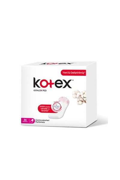 Kotex Slim Daily Pet Perfume-Free Bag Normal 1 Pack of 56