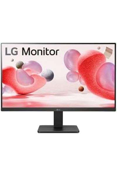 LG IPS Monitor Model 24MR400-B, 24 Inch, FHD, 100Hz, AMD FreeSync, HDMI/VGA Inputs, Black