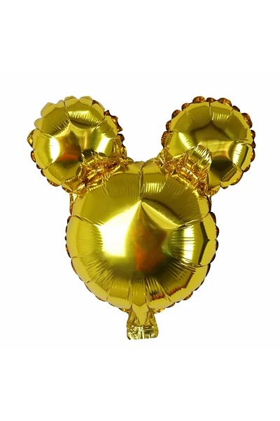Choice 40x40cm Gold 10pcs 40x40cm Mickey Minnie Mouse Head Aluminum Foil Balloon Baby Shower Birthday Party