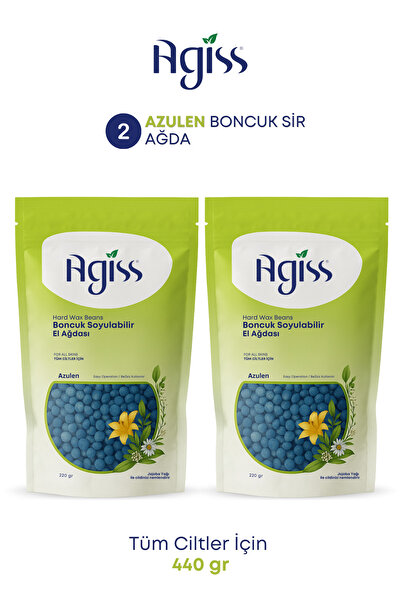 AGISS Exclusive Seri Tüm Ciltler İçin Soyulabilir İnci Sir Ağda Seti