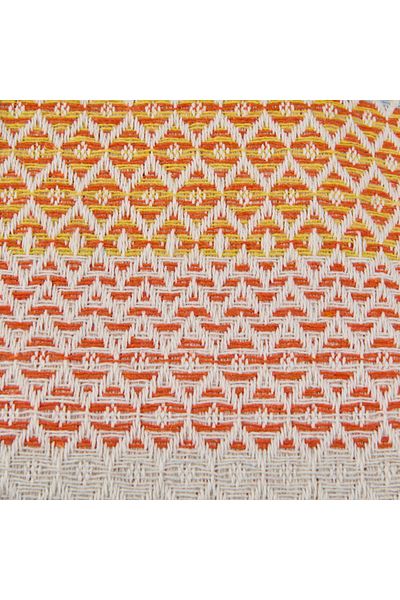 Evidea Soft Vita Double Pike - Ecru / Orange - 200X230 cm