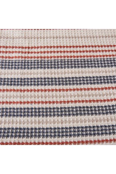 Evidea Soft Radiant Double Pike - Ecru / Navy Blue - 200X230 cm
