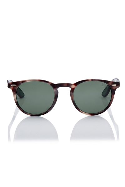 Lee Cooper Polarized Sunglasses G15 Frame Tortoise Tortoise Mirror Lens 48mm - LC1216C03