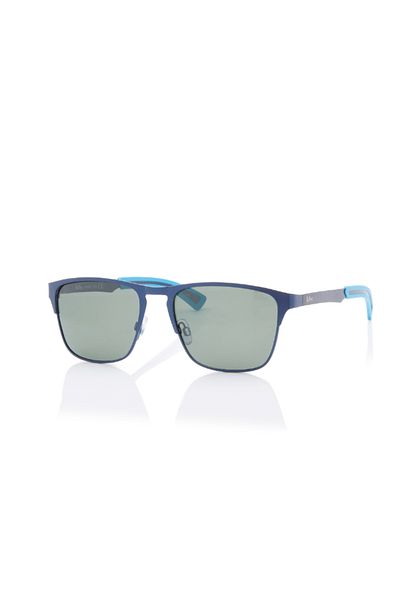Lee Cooper Polarized Sunglasses G15 Frame Dark Blue Mirror Lens 56mm - LC1222C03