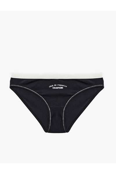 Koton Printed Cotton Brief Panties