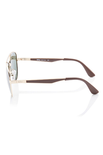 Lee Cooper Polarized Sunglasses G15 Frame Gold Mirror Lens 47mm - LC1220C03