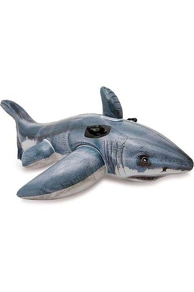 fulina Inflatable Swimming Pool Float, Handsome Shark, Suitable for Children to Play in the Swimming Pool