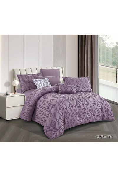 HOURS Horse 8-Piece Silky Soft Quilt Set, King Size, with an Elegant Pattern