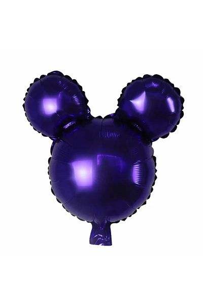 Choice 40x40cm Purple 10pcs 40x40cm Mickey Minnie Mouse Head Aluminum Foil Balloon Baby Shower Birthday Par